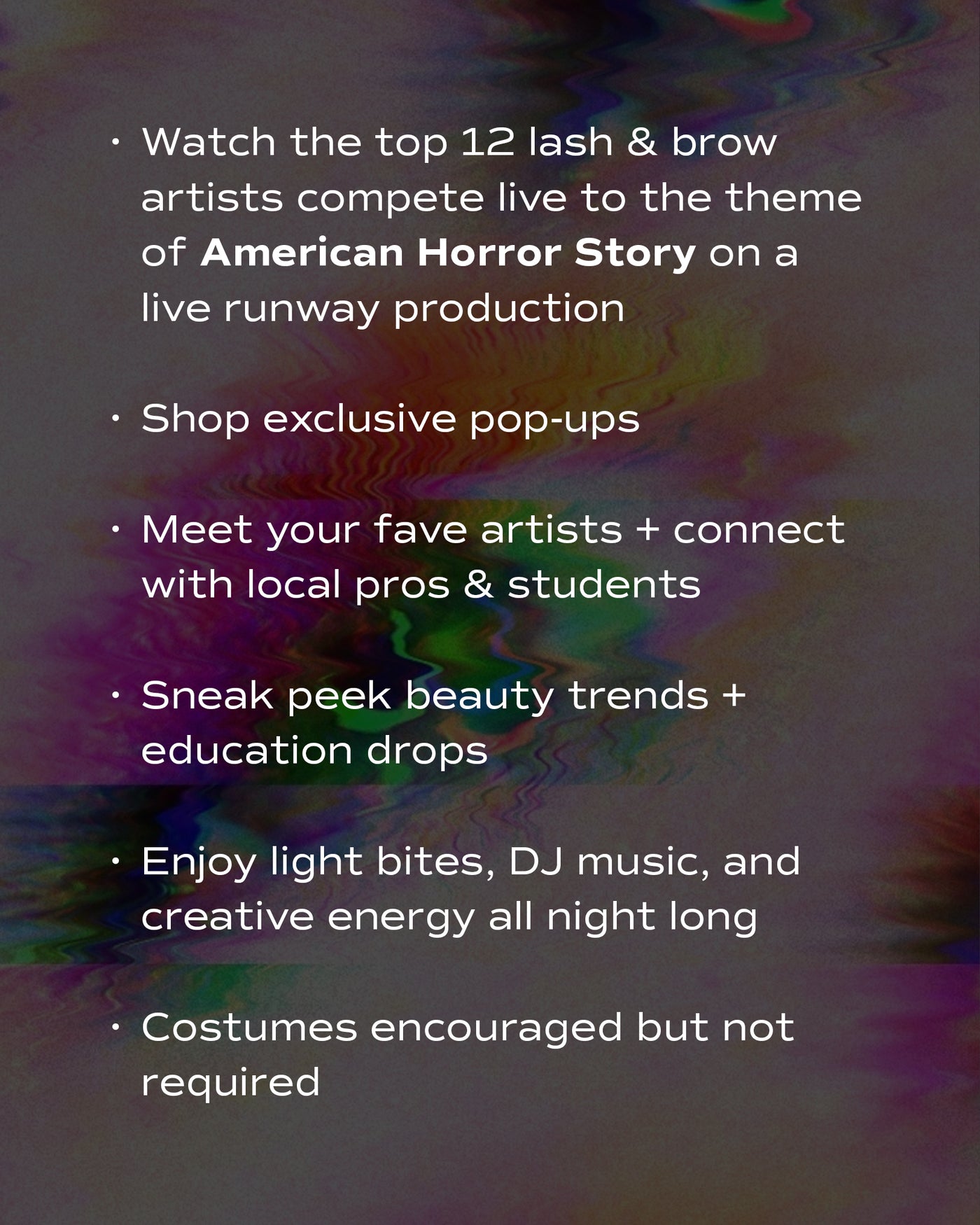 LashOWeen & BrowOWeen 2025 Ticket