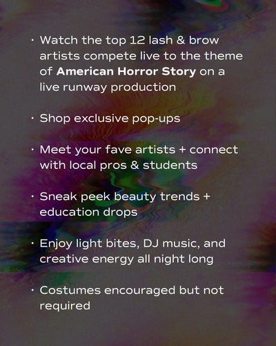 LashOWeen & BrowOWeen 2025 Ticket