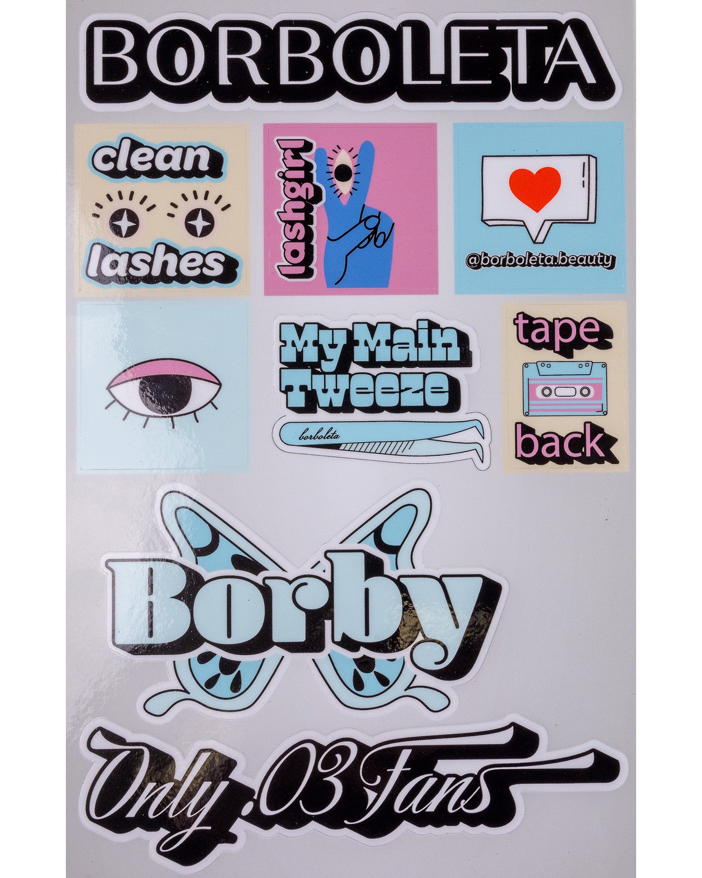 Stick With Borby: Spring Sticker Pack